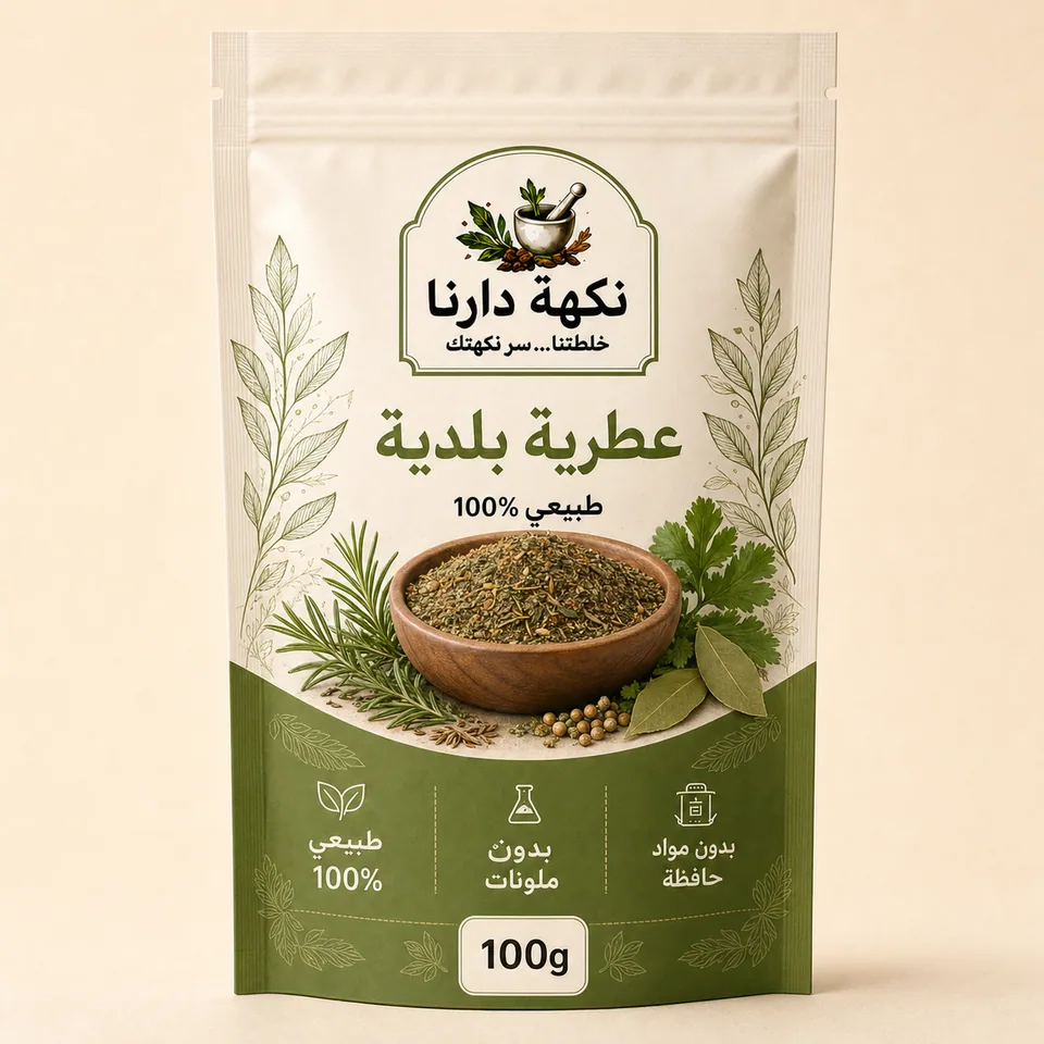 عبوة نكهة دارنا عطرية بلدية بوزن 100 غ